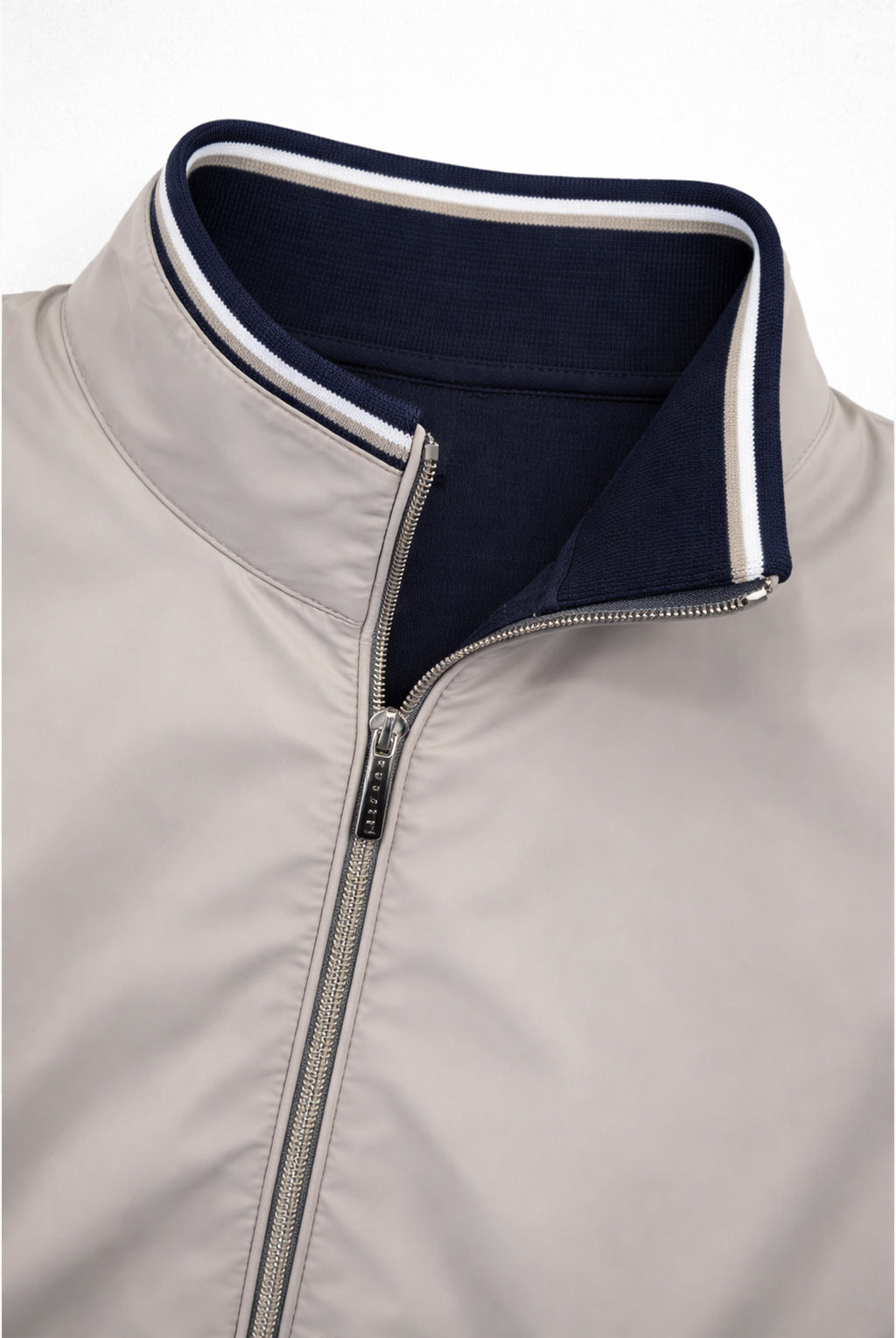 Bugatti Hybrid Sweat Jacket - Beige