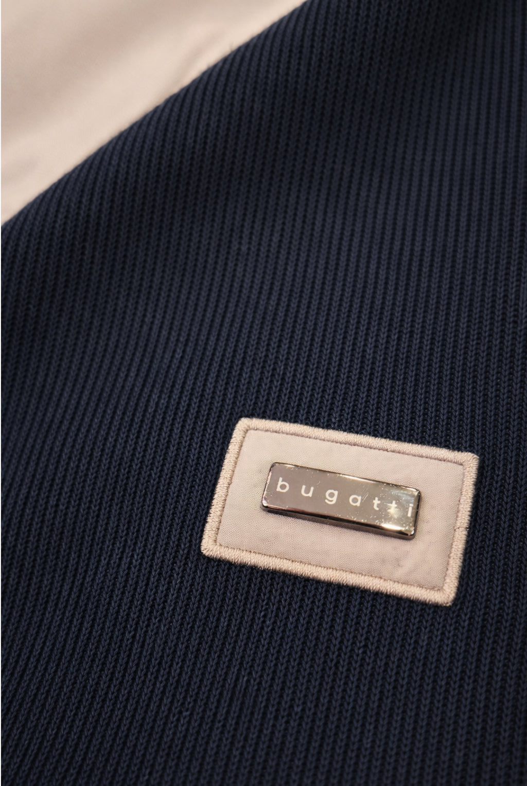 Bugatti Hybrid Sweat Jacket - Beige