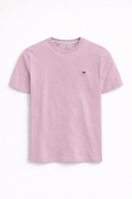Sustainable Cotton Crew Neck T-Shirt - Pale Pink