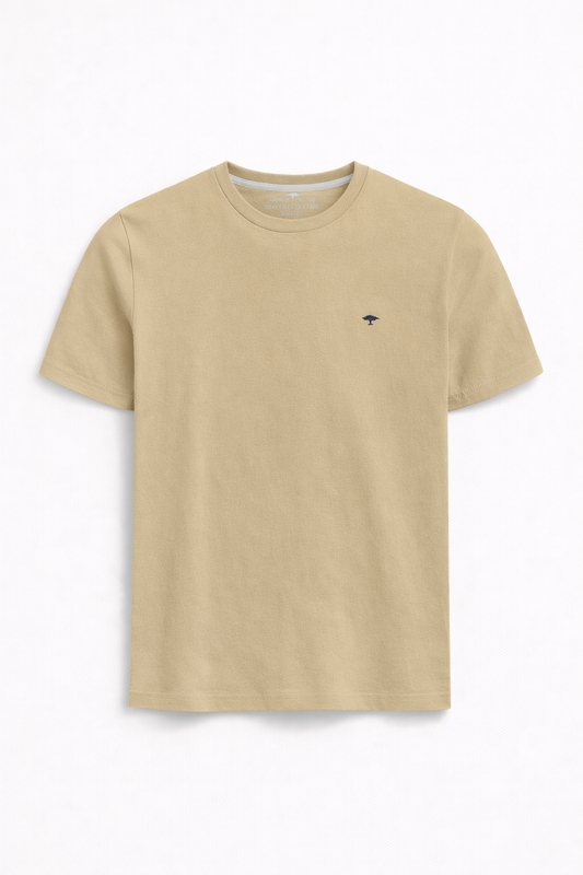Sustainable Cotton Crew Neck T-Shirt - Pistachio