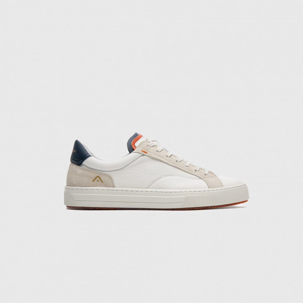 ANOPOLIS Lace Up Sneaker - White / Navy
