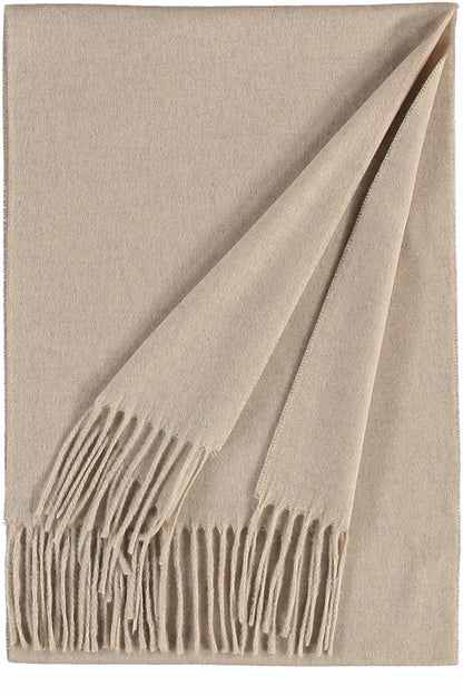 Cashmink Plain Scarf - Stone