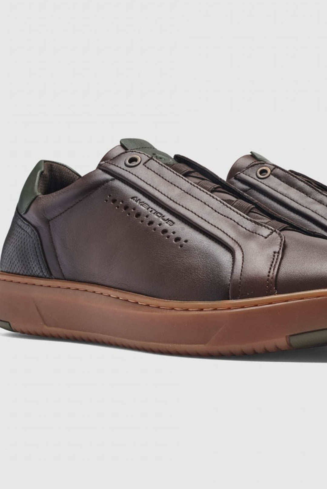 AFTIK Slip-On Comfort Sneaker - Brown