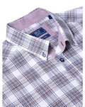 IVANO Checked Short Sleeve Shirt - Stone