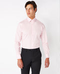 Tapered Fit Long Sleeve Shirt - Pink
