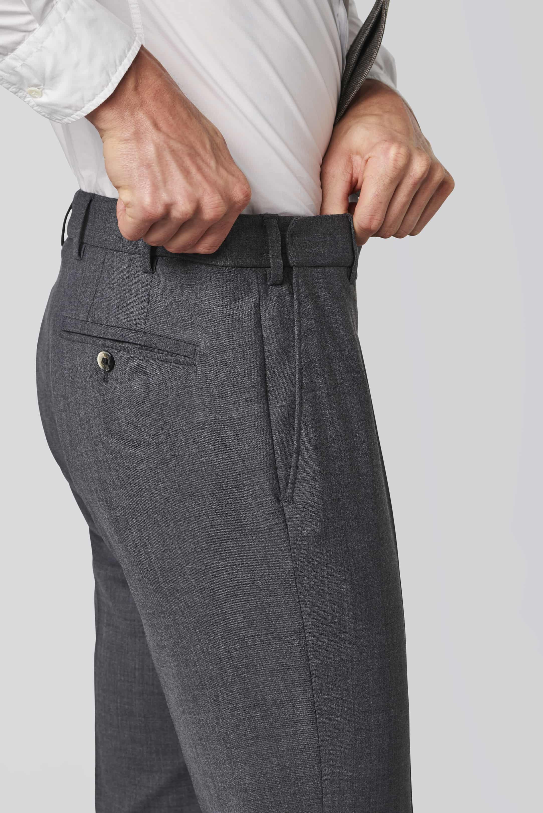 Meyer Roma/ Oslo 9-344 Trousers - Mid Grey