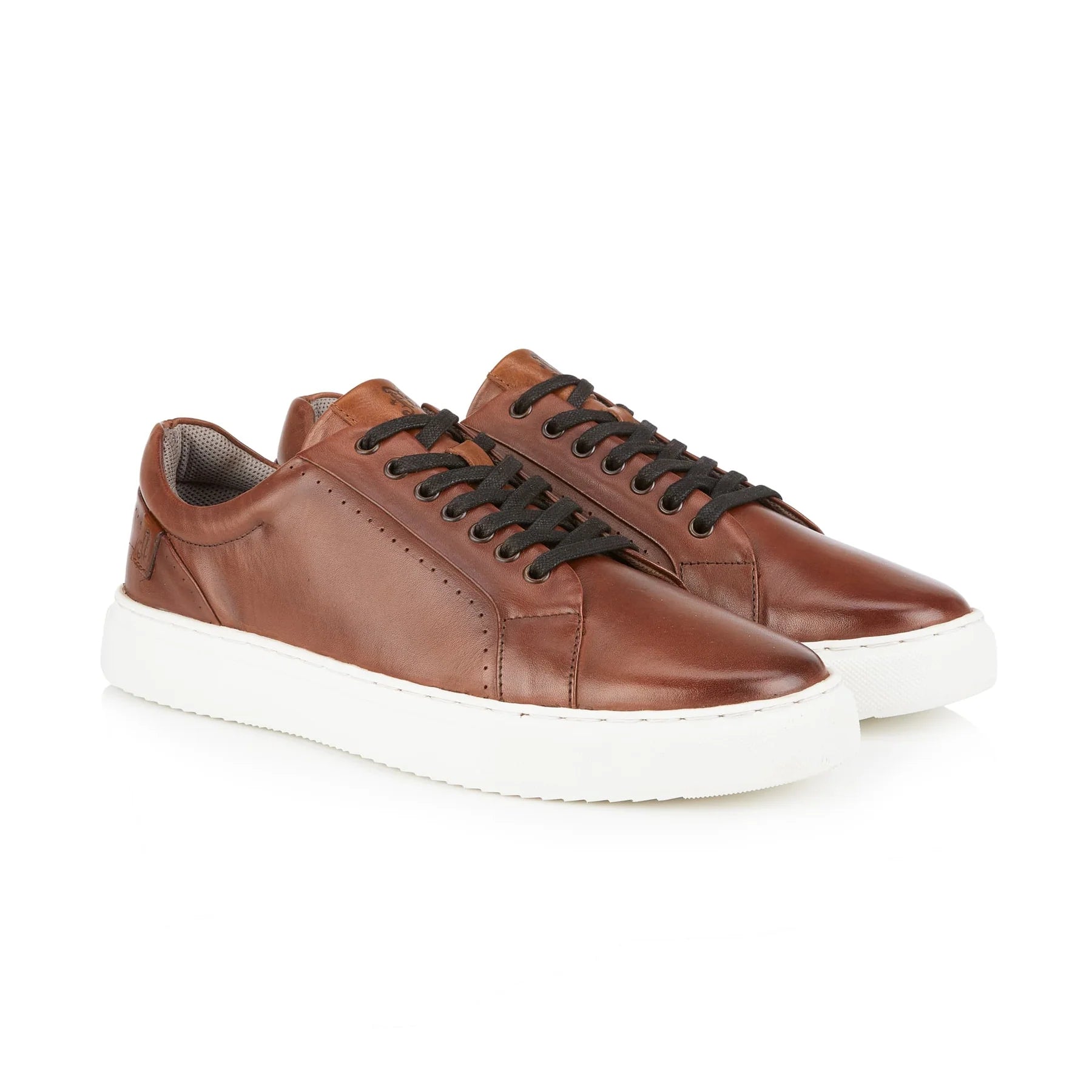 Cavan Leather Trainer - Brown