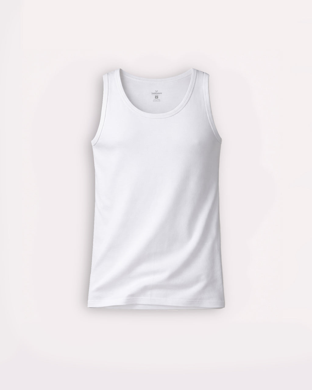 Men's Egyptian Cotton Classic Sleeveless Vest x 1 (2007 White)