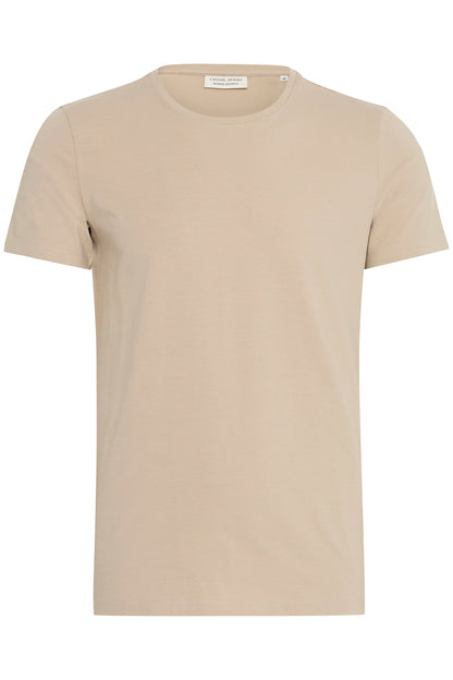 CFDAVIDE Plain Slim Tee - Beige