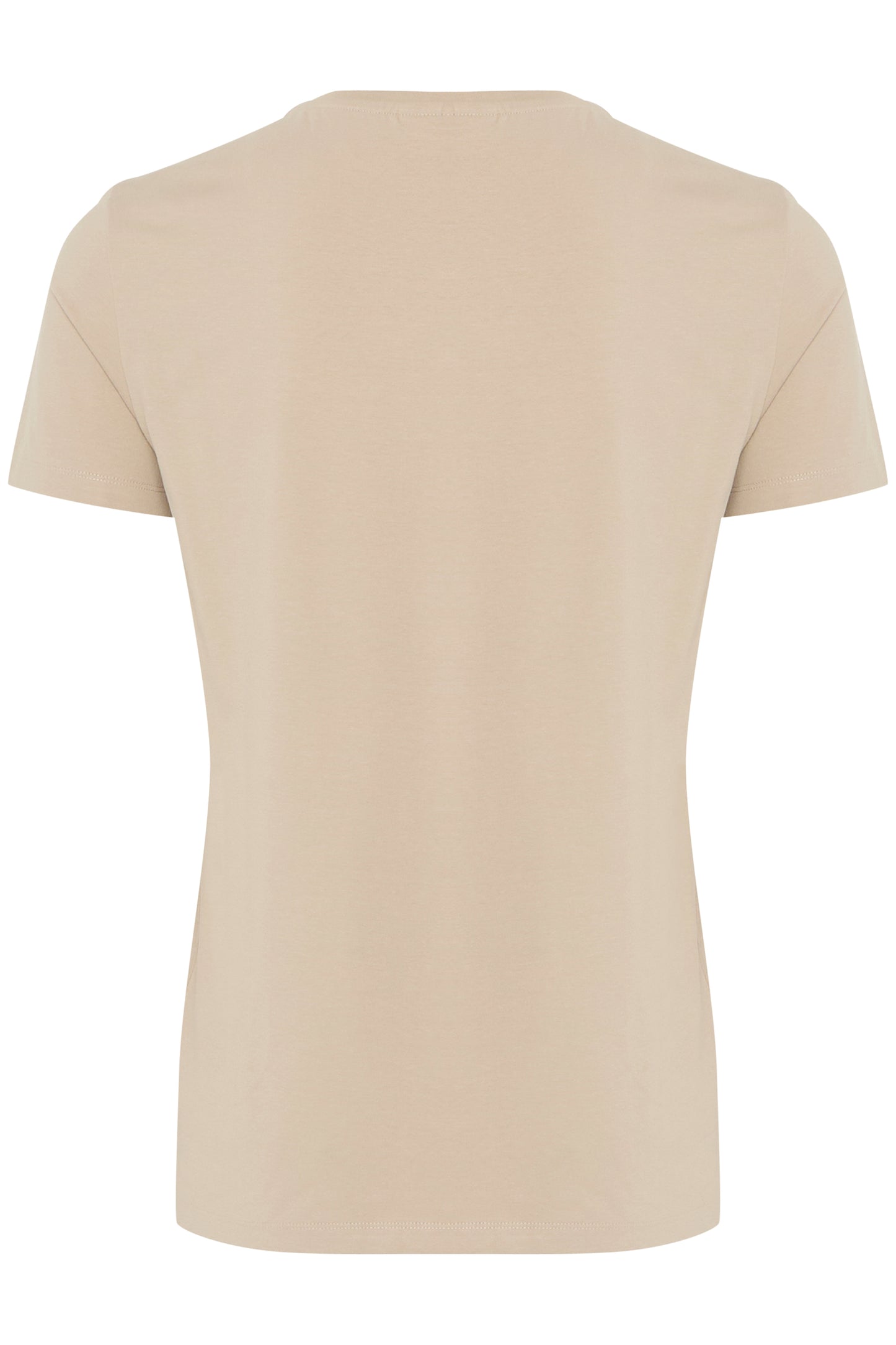 CFDAVIDE Plain Slim Tee - Beige