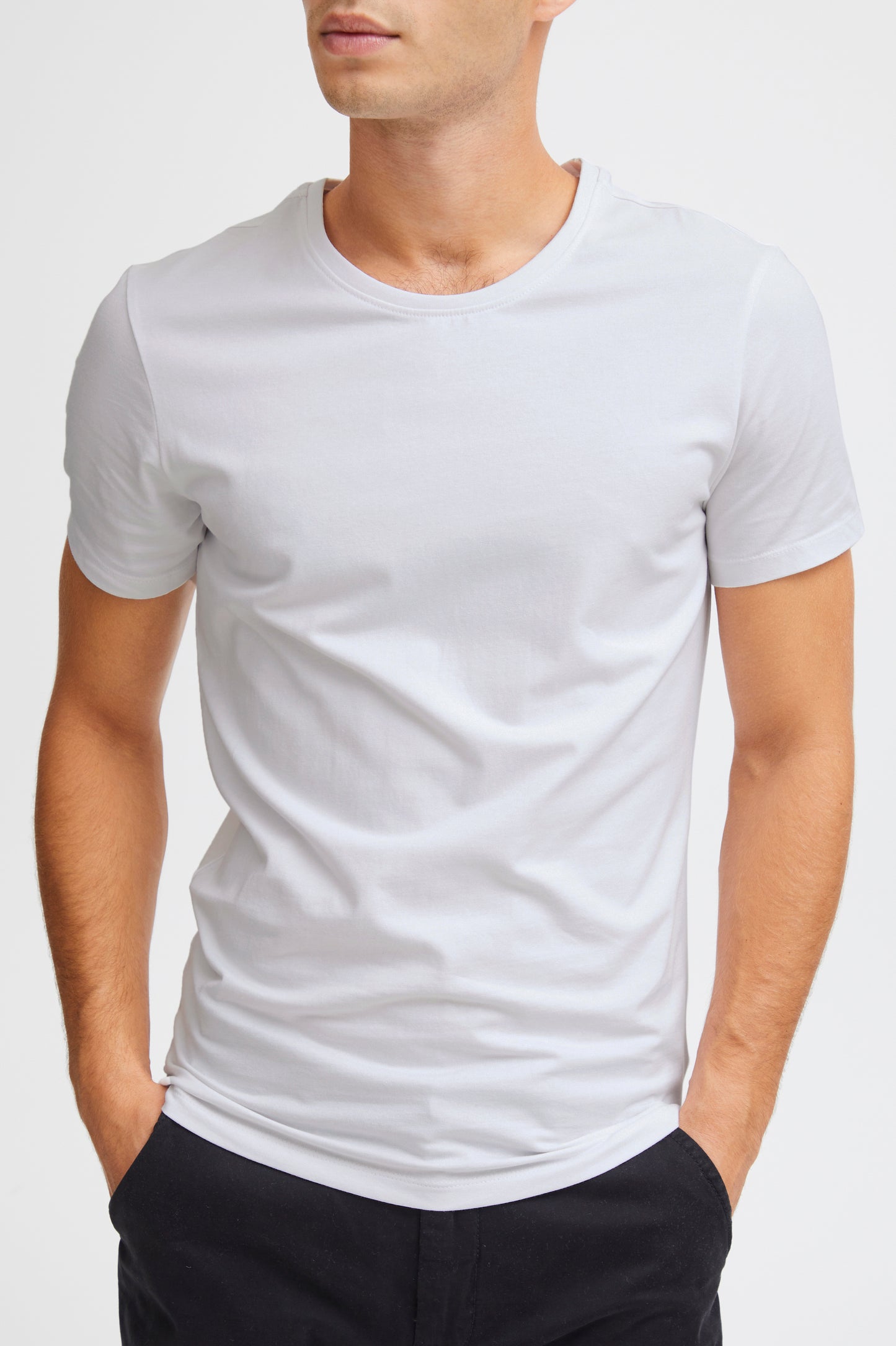 CFDAVIDE Plain Slim Tee - White