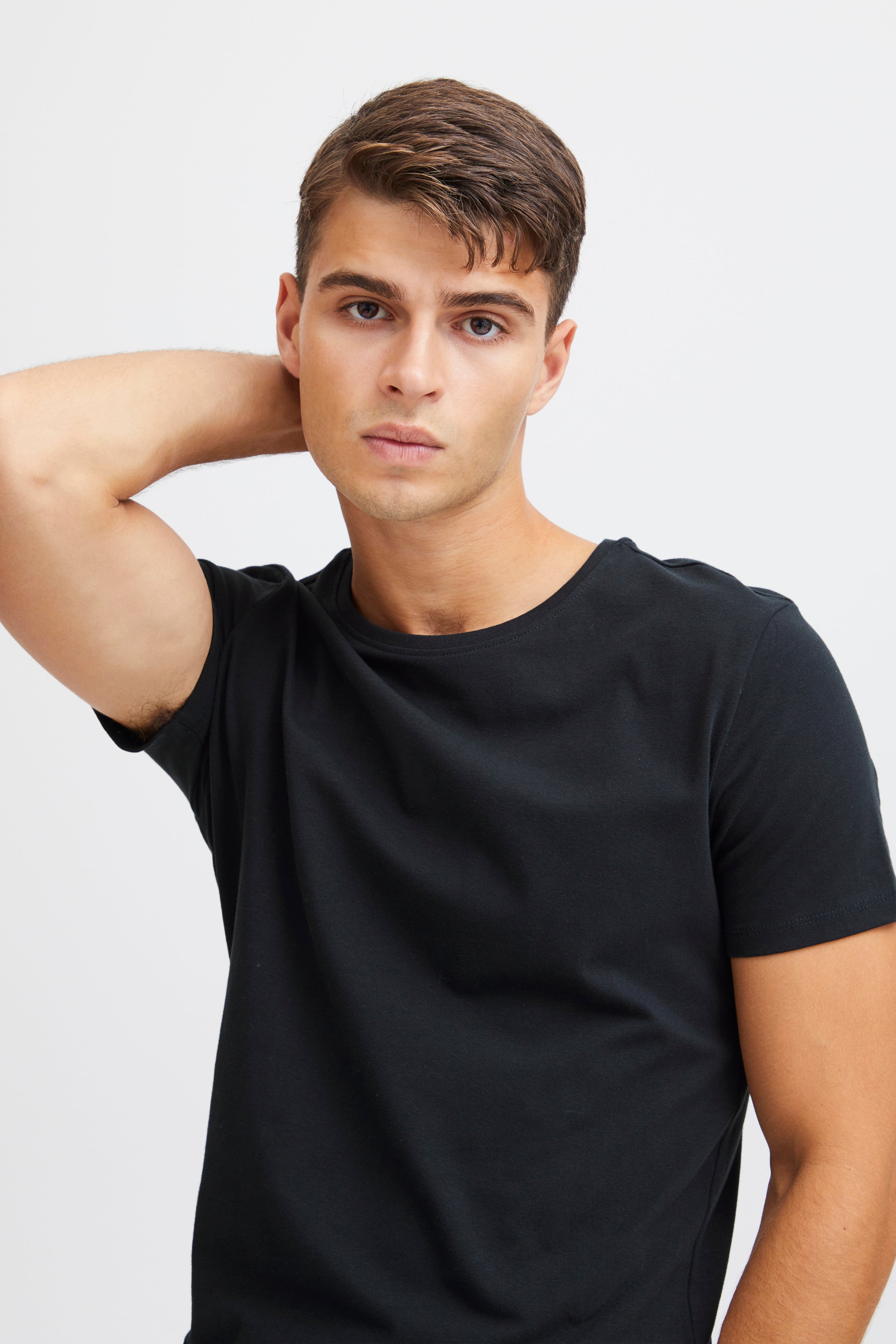 CFDAVIDE Plain Slim Tee - Navy