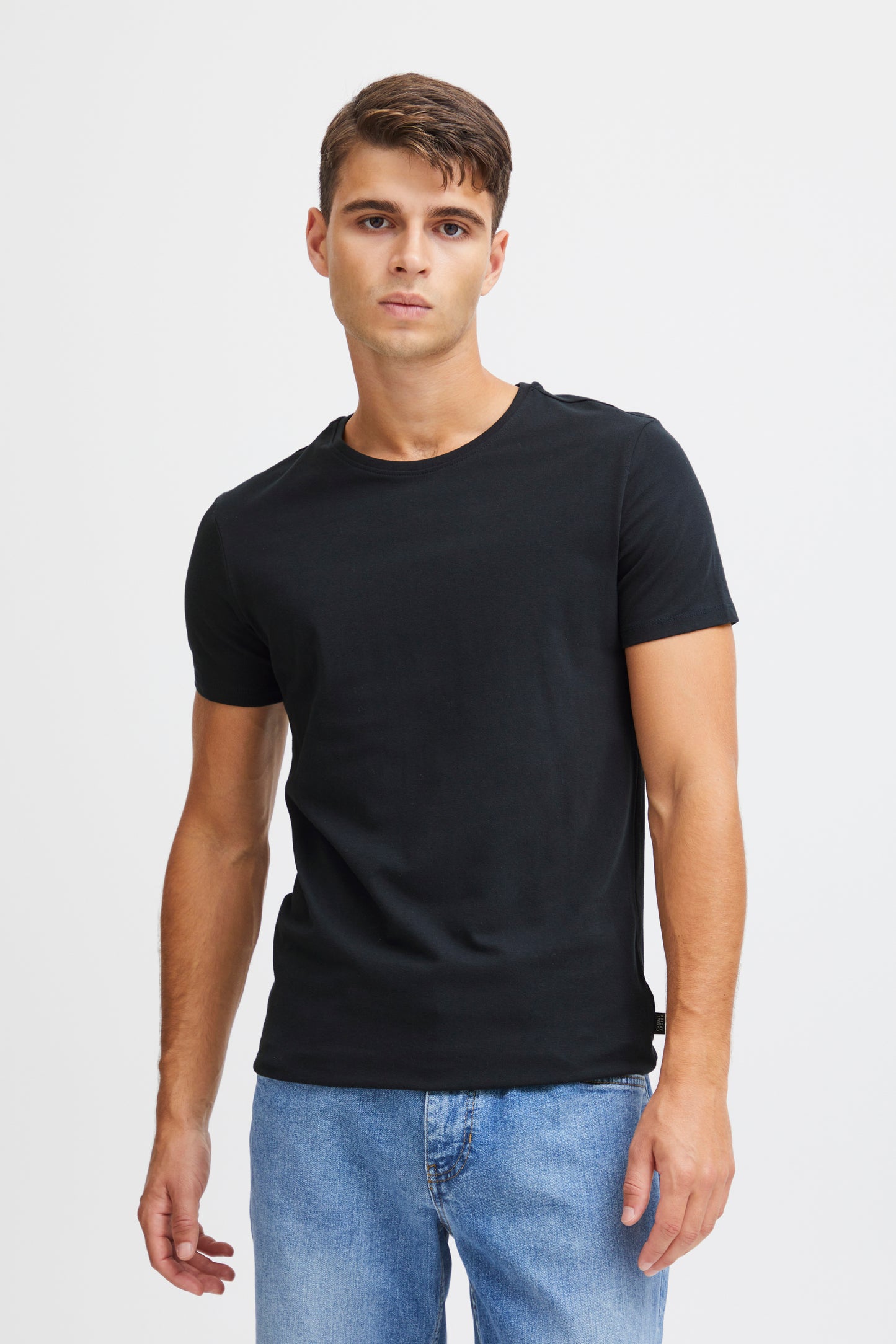 CFDAVIDE Plain Slim Tee - Navy