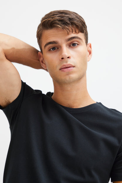 CFDAVIDE Plain Slim Tee - Navy