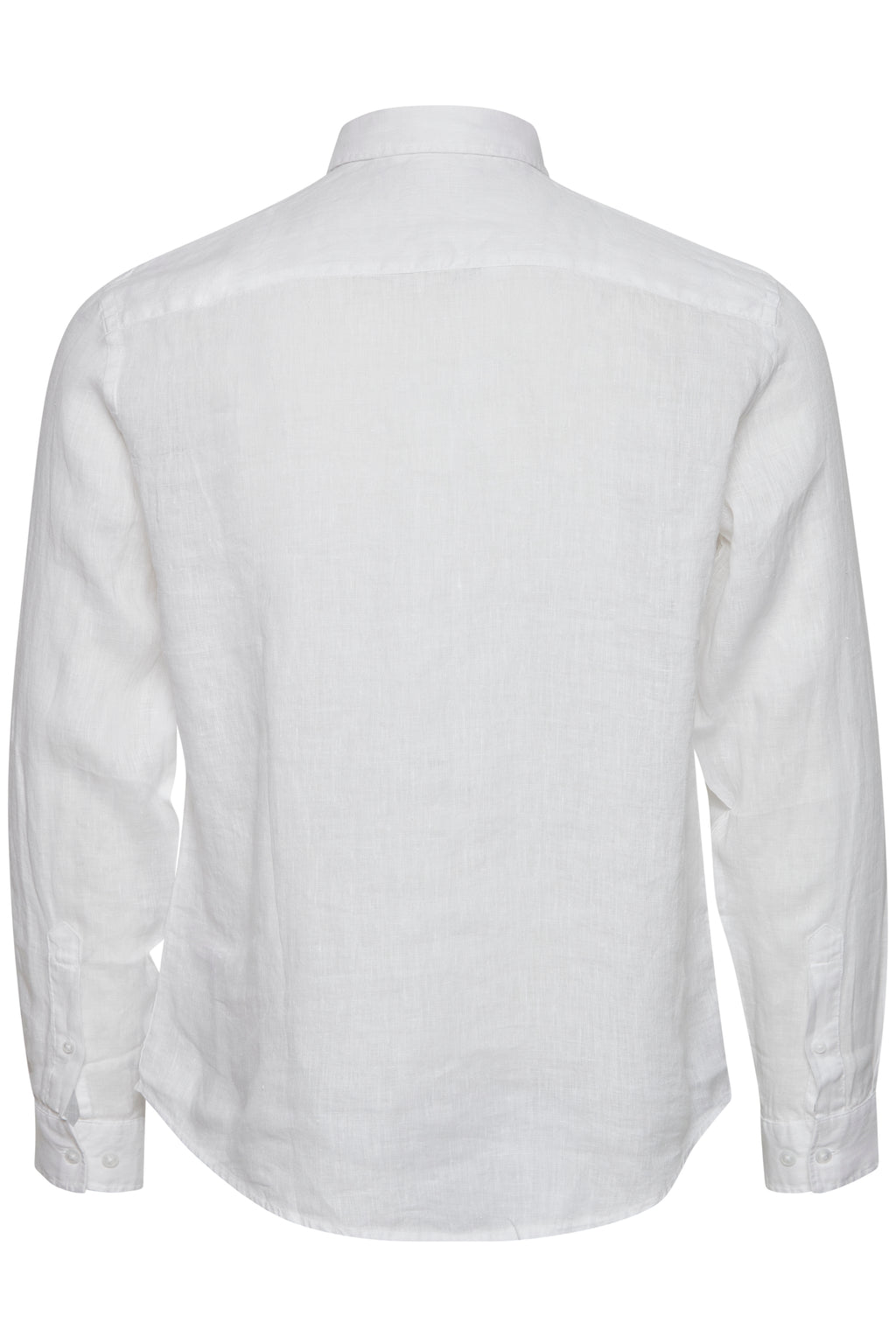CFANTON Linen Long Sleeve Shirt - White