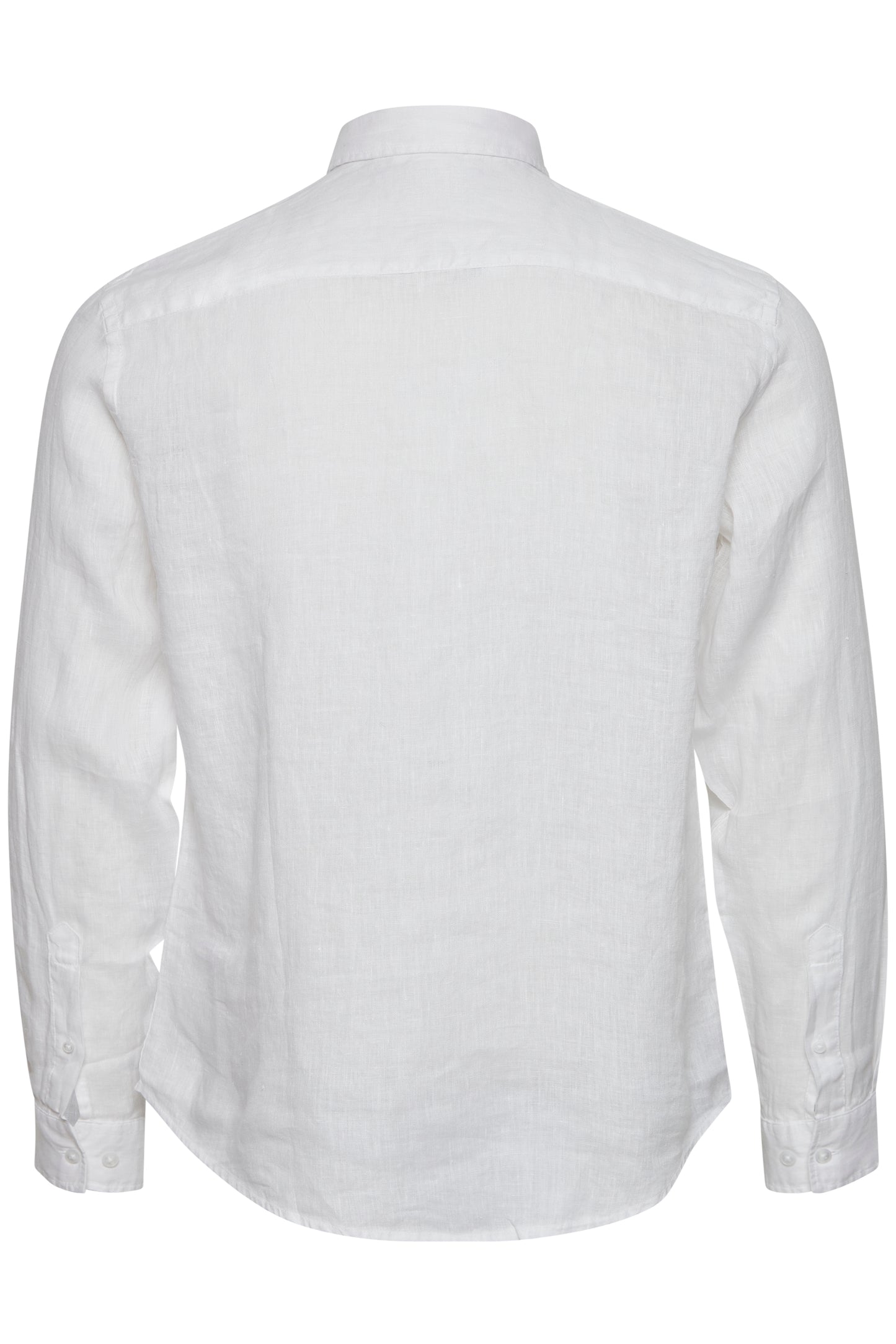 CFANTON Linen Long Sleeve Shirt - White