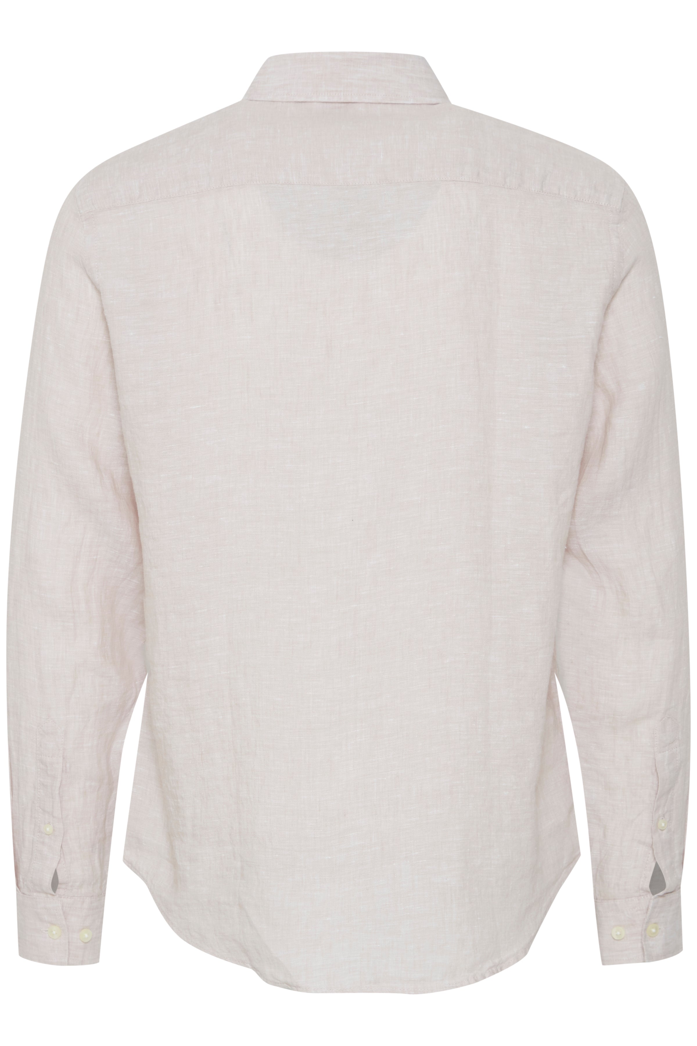 CFANTON Linen Long Sleeve Shirt - Beige