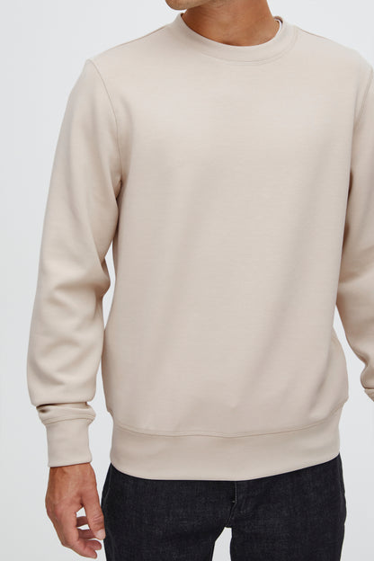 Lightweight Crew Sweater - Stone