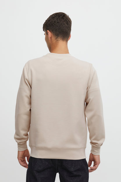 Lightweight Crew Sweater - Stone