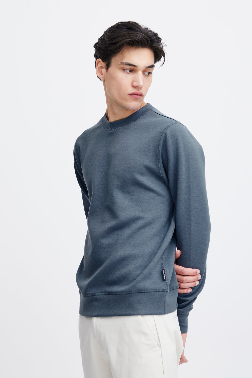 Lightweight Crew Sweater - Airforce Blue