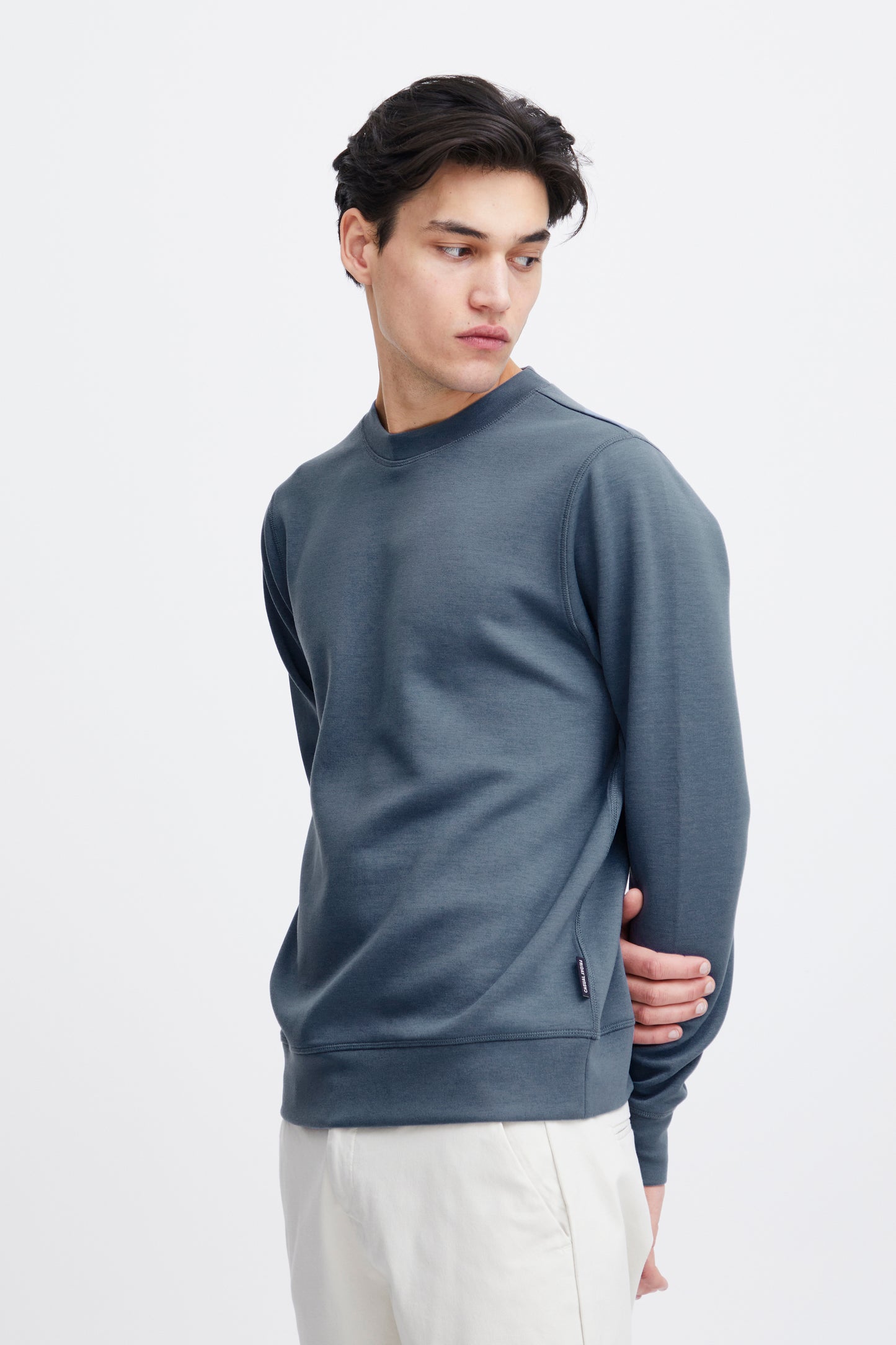 Lightweight Crew Sweater - Airforce Blue