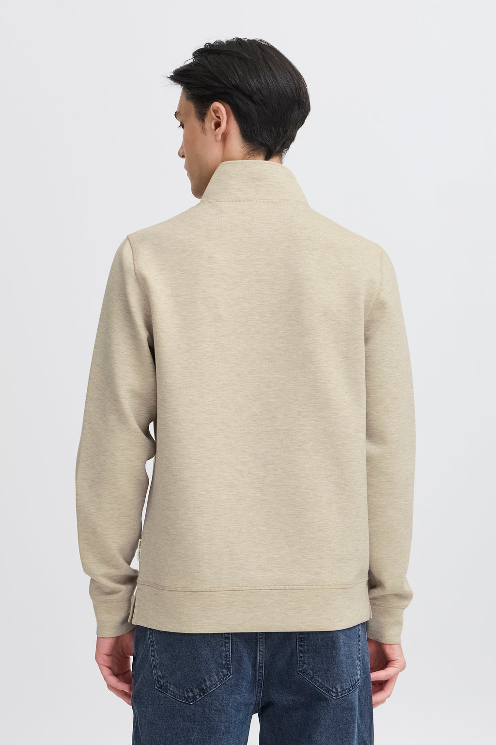 CFSEBASTIAN Quarter Zip Sweatshirt - Beige