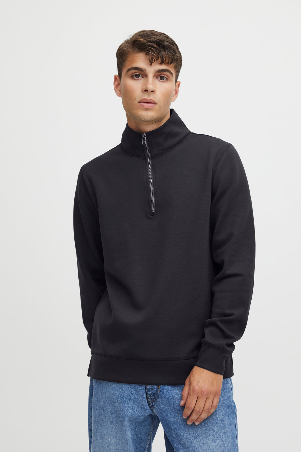CFSEBASTIAN Quarter Zip Sweatshirt - Navy