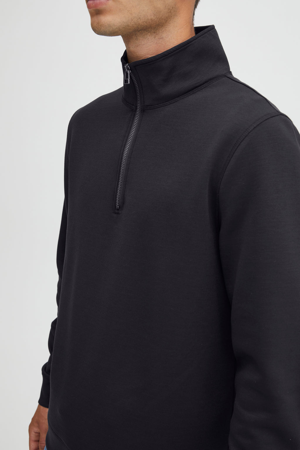 CFSEBASTIAN Quarter Zip Sweatshirt - Navy