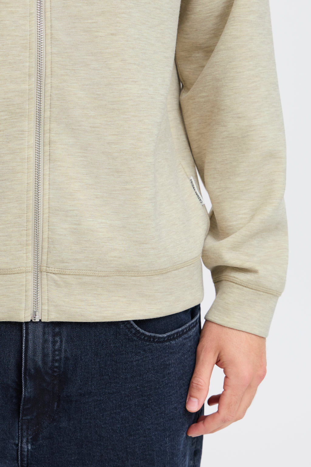 CFSIGURD Full Zip Sweatshirt - Beige