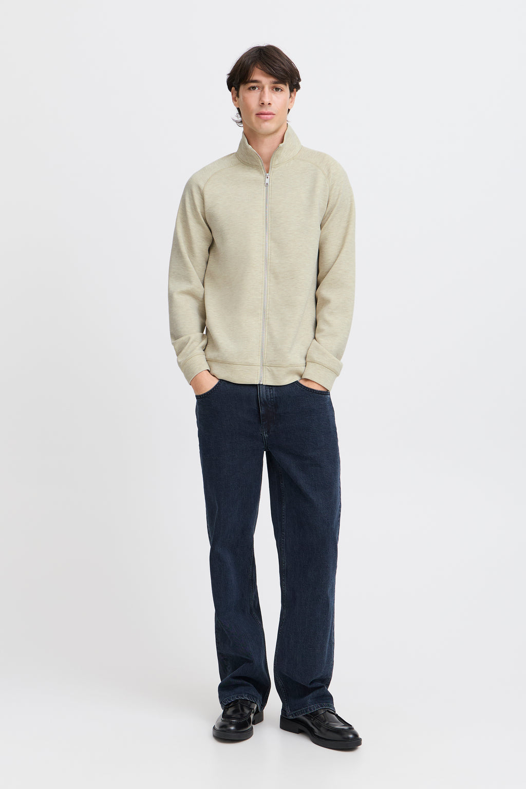 CFSIGURD Full Zip Sweatshirt - Beige