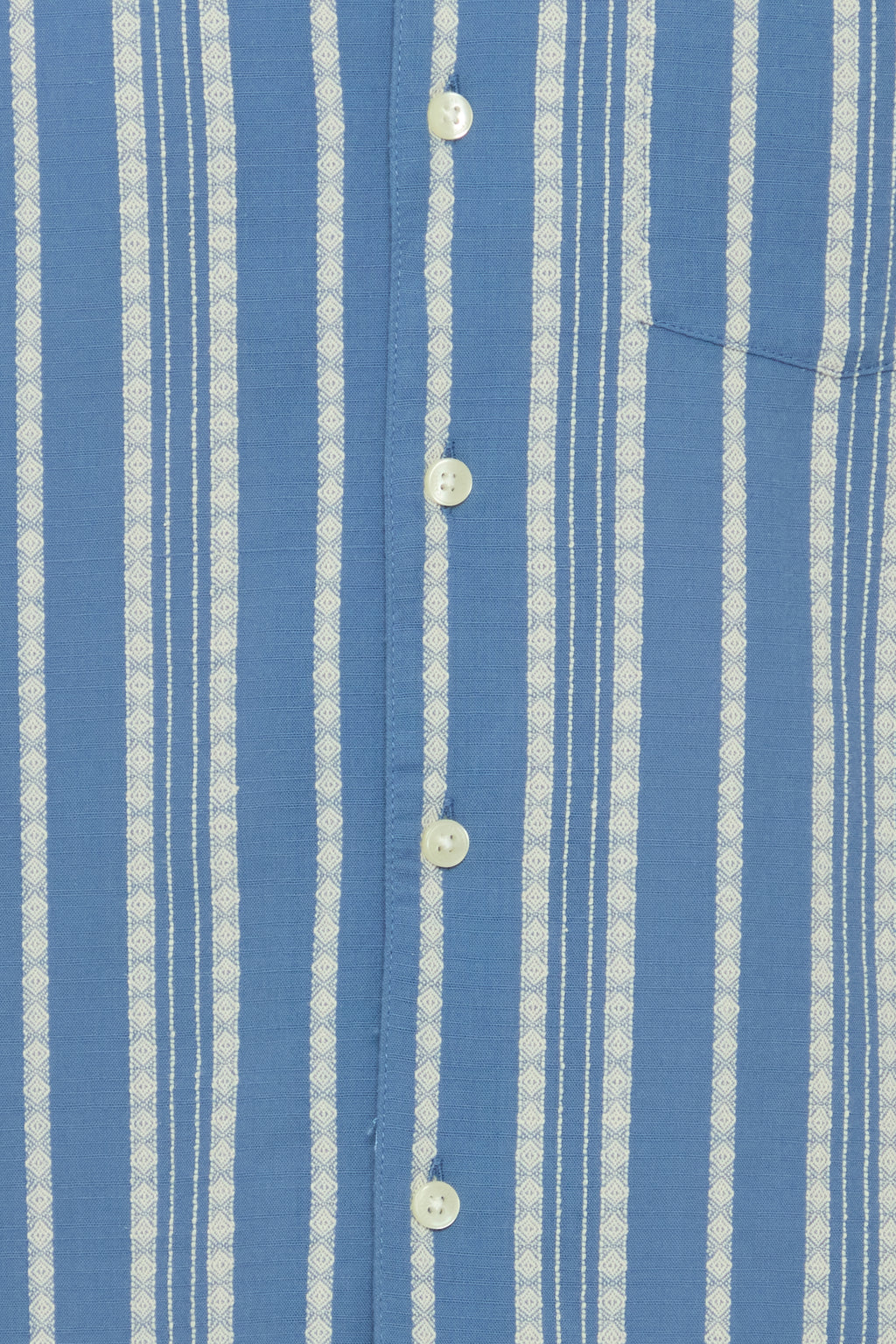 CFMILTON Short Sleeve Stripe Shirt - Blue
