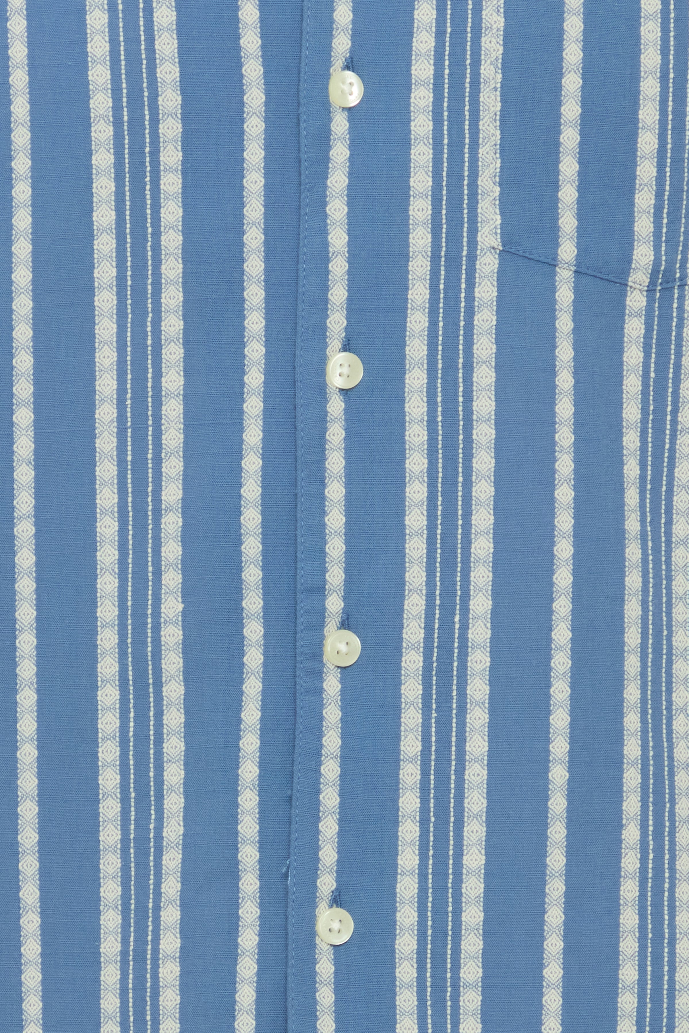CFMILTON Short Sleeve Stripe Shirt - Blue