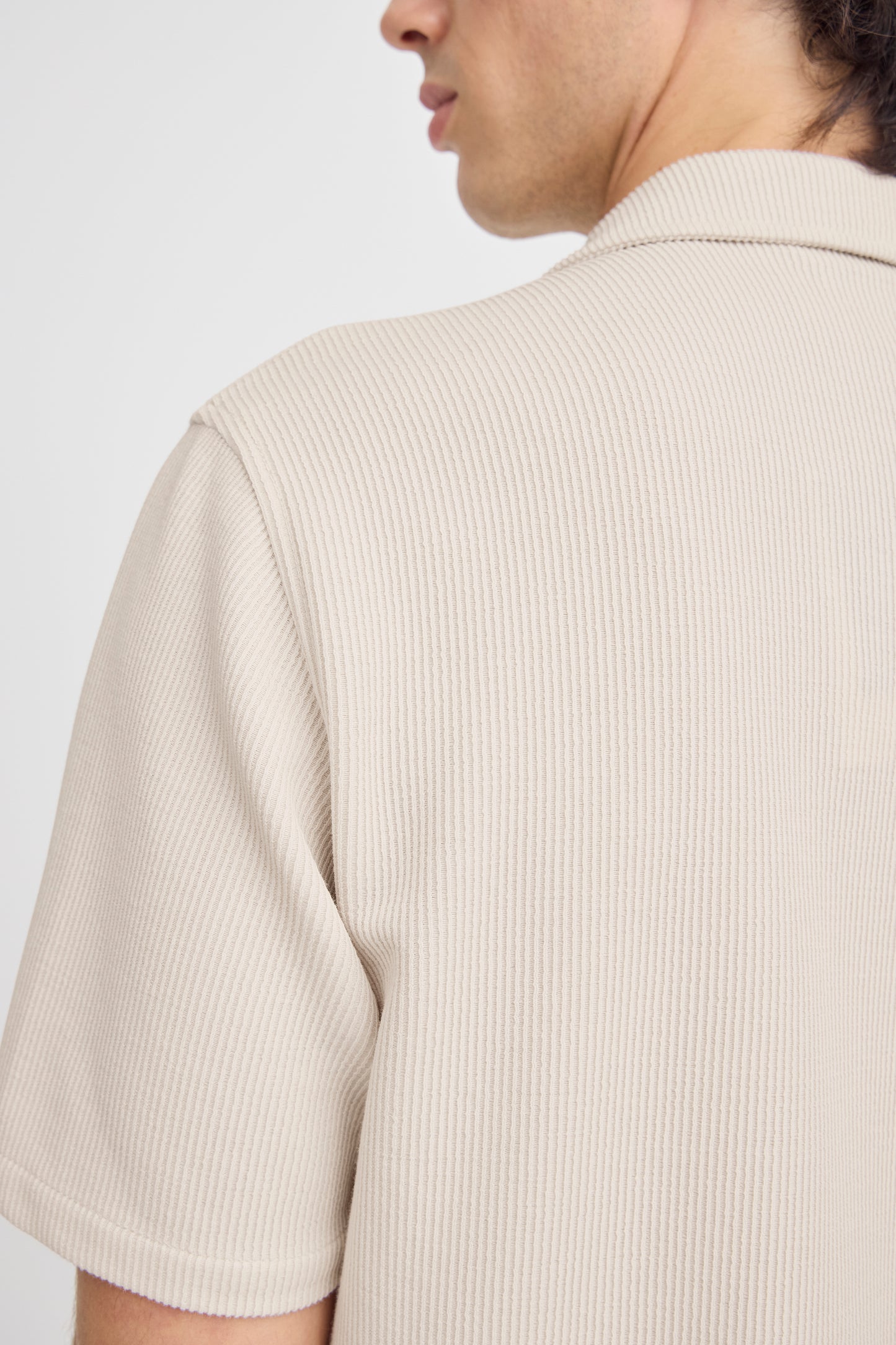 CFARCHER Stretch Shirt - Stone