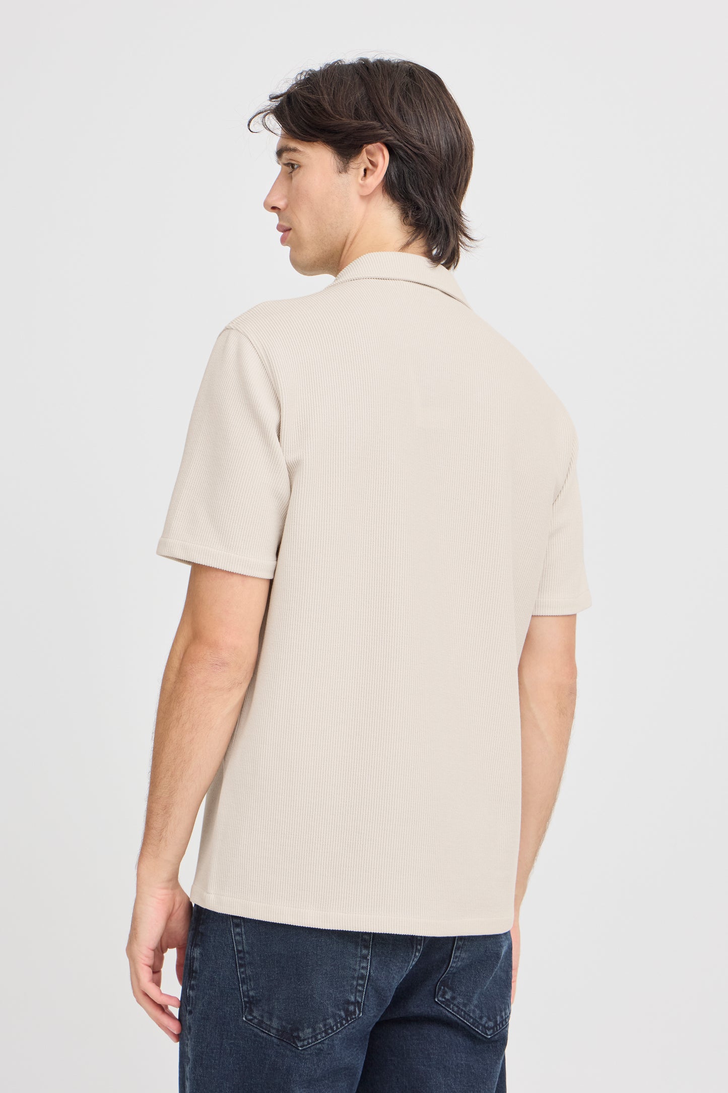 CFARCHER Stretch Shirt - Stone