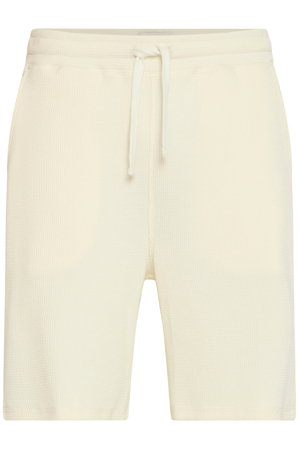 CFULFO210 Waffle Shorts - Cream