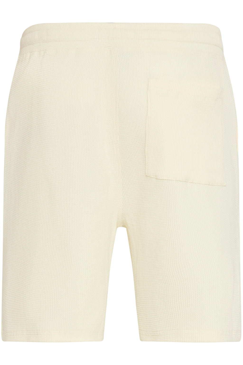 CFULFO210 Waffle Shorts - Cream