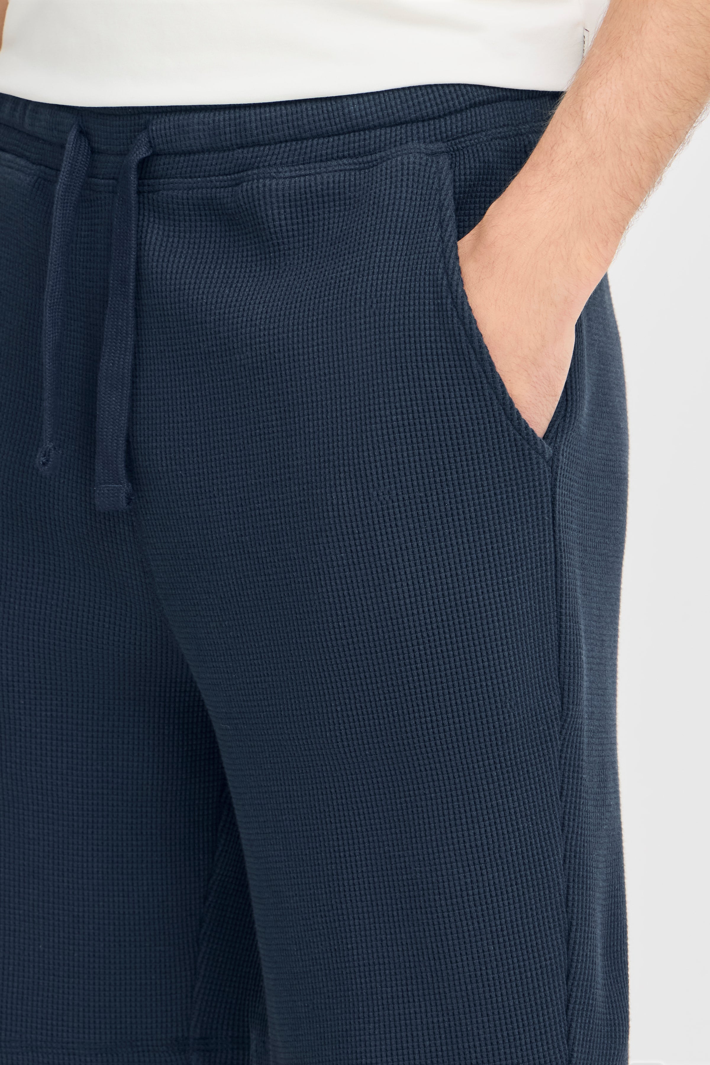 CFULFO210 Waffle Shorts - Navy