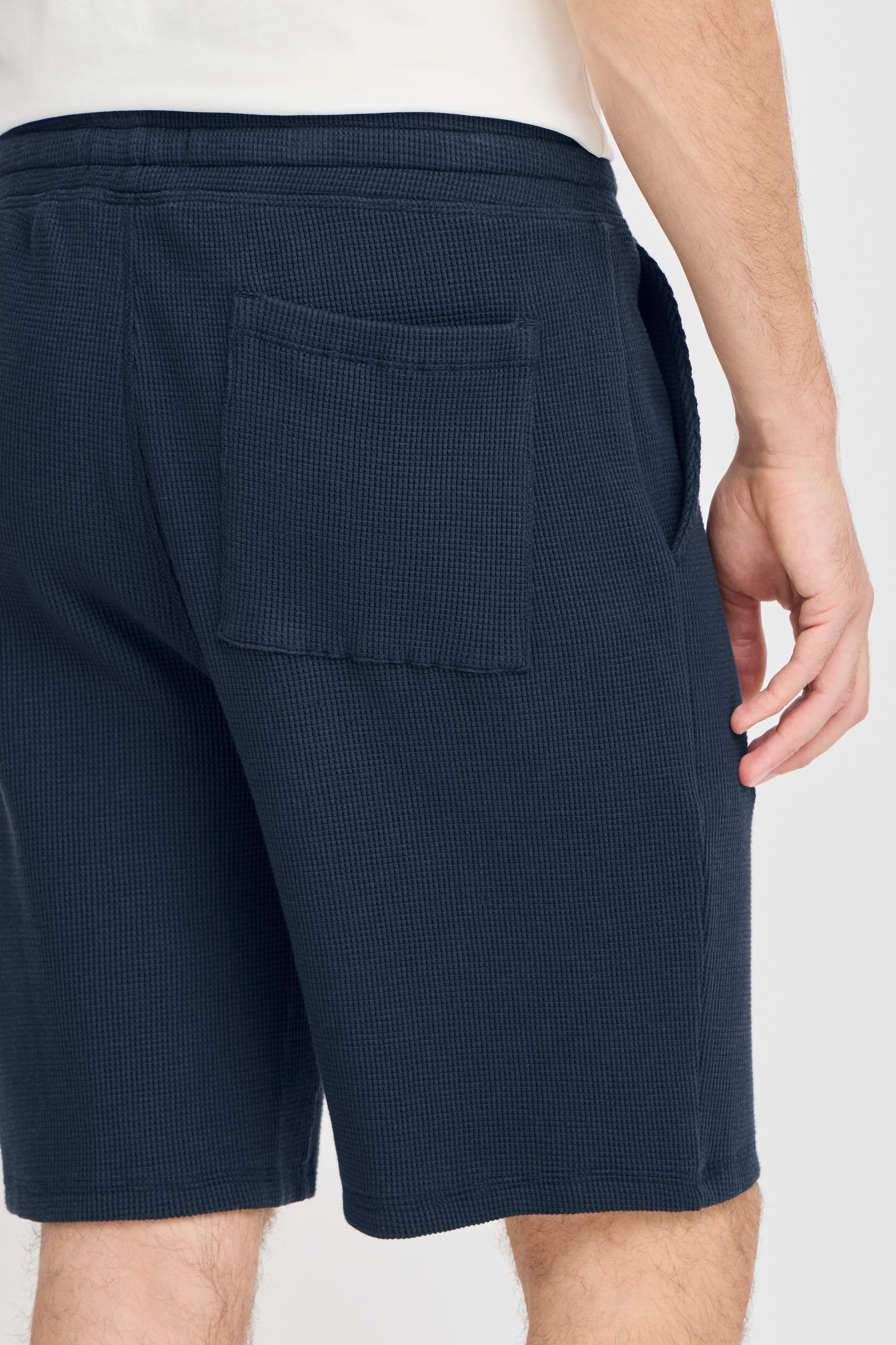 CFULFO210 Waffle Shorts - Navy