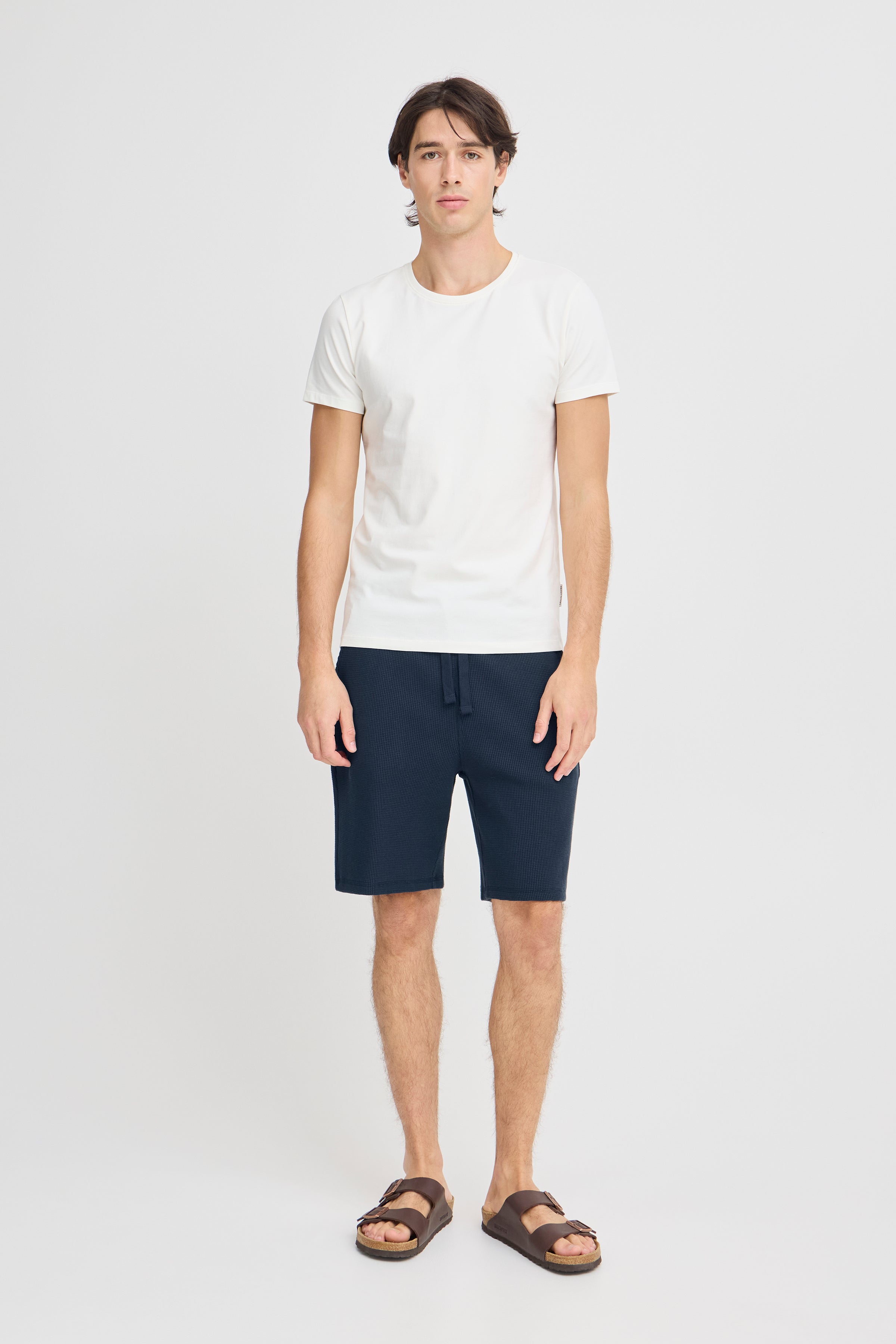 CFULFO210 Waffle Shorts - Navy