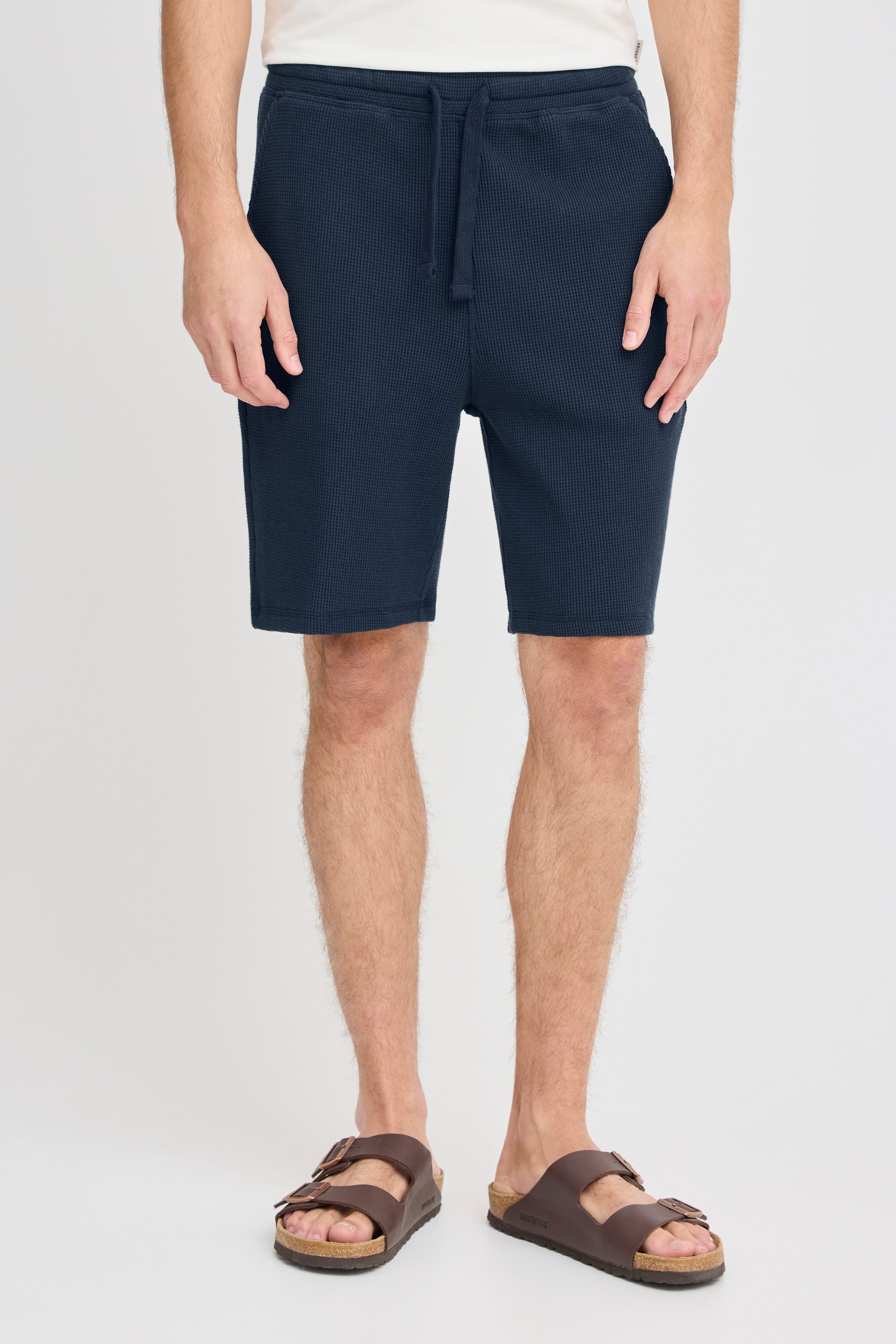 CFULFO210 Waffle Shorts - Navy
