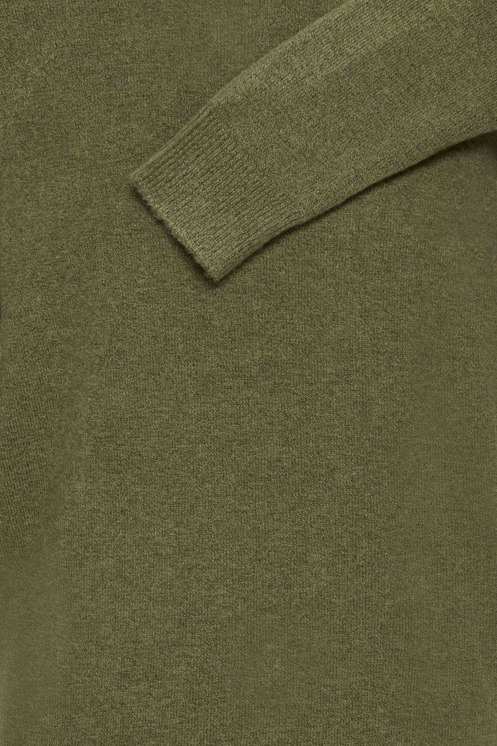 Olive Green Soft Wool Knit Jumper