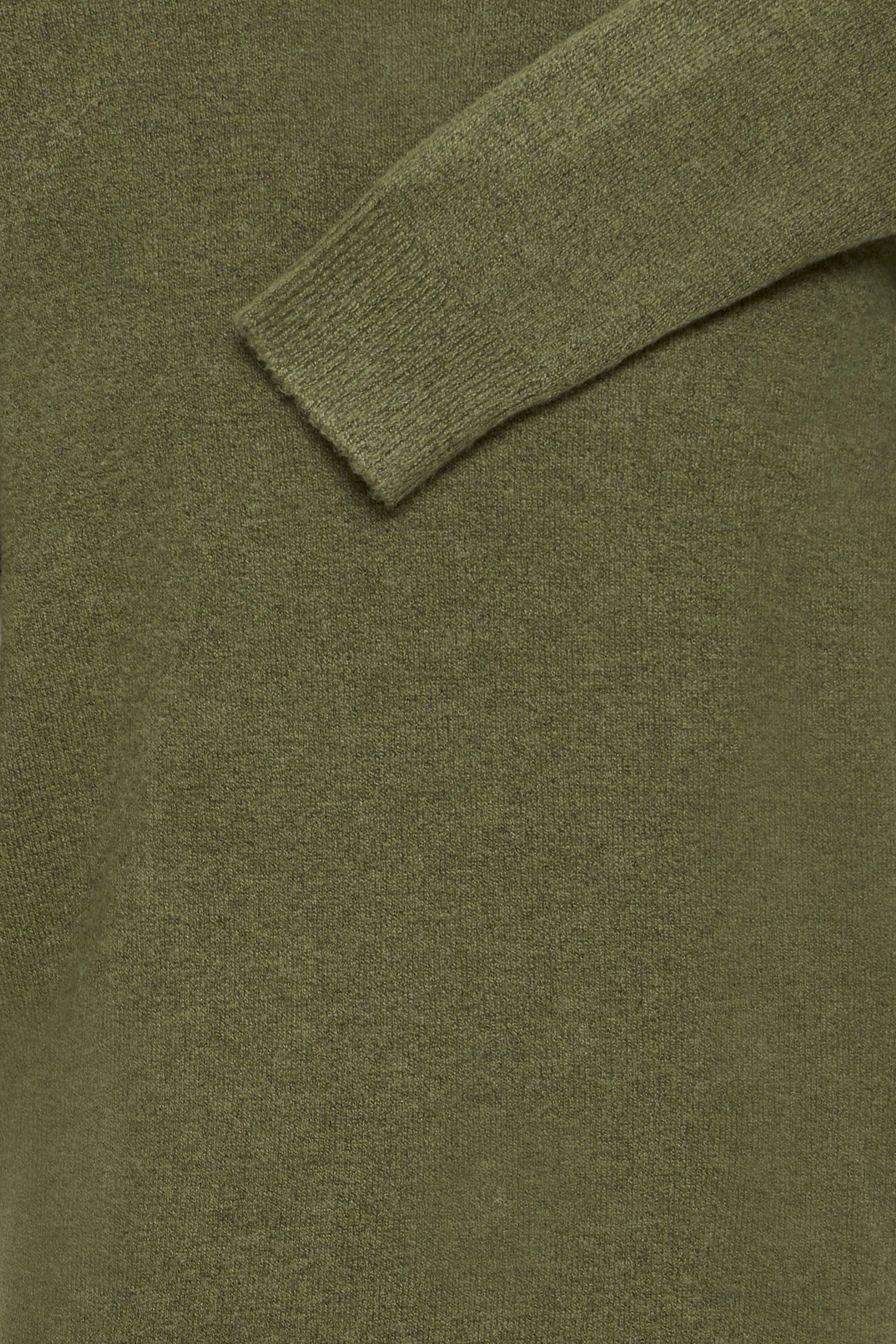 Olive Green Soft Wool Knit Jumper