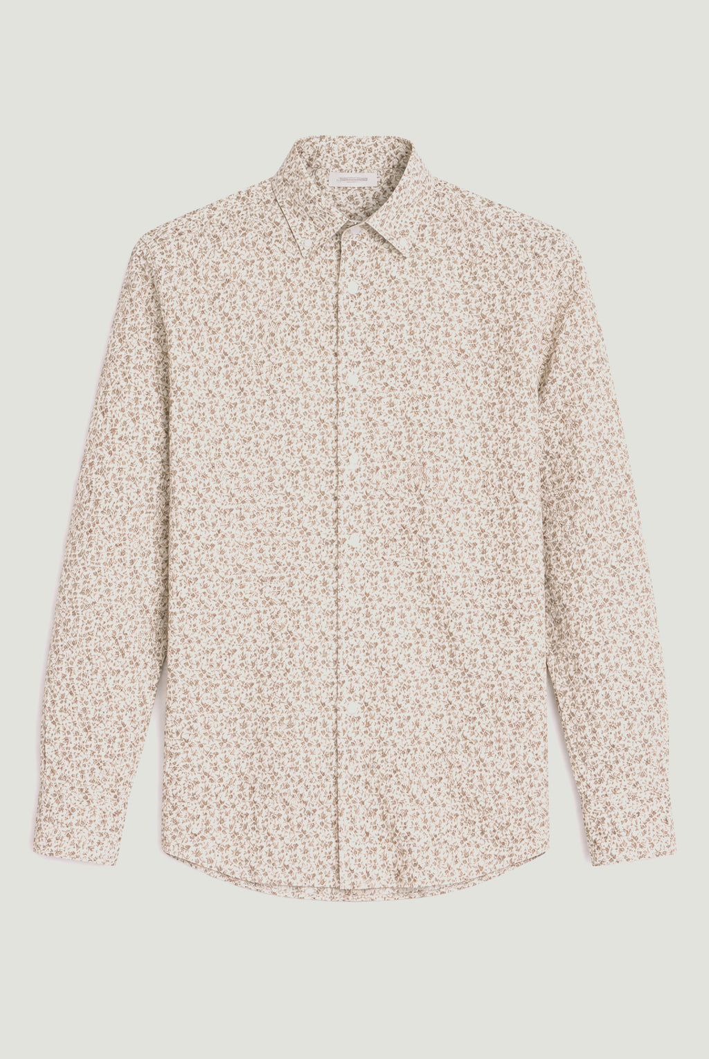 CFLEVIN AOP Floral Shirt - Brown