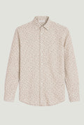 CFLEVIN AOP Floral Shirt - Brown
