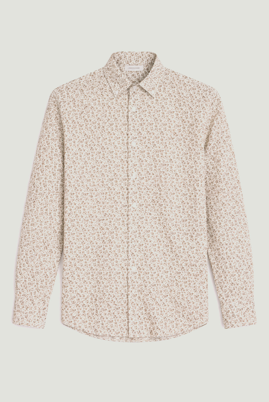 CFLEVIN AOP Floral Shirt - Brown