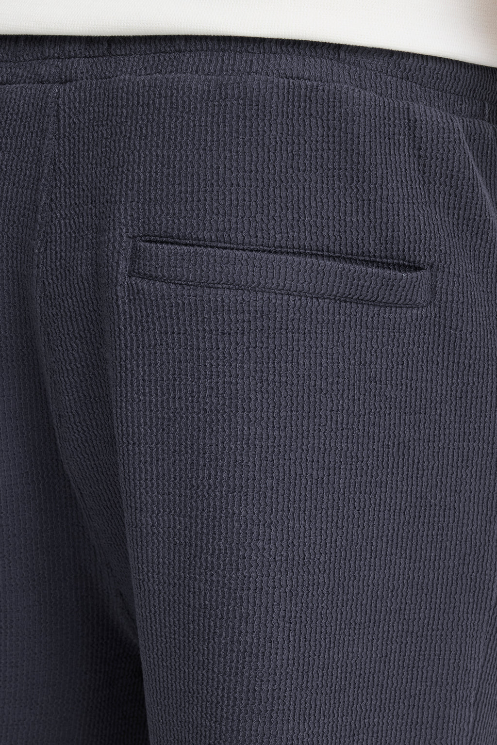 CFARCHER Knitted Stretch Co-Ord Shorts - Navy