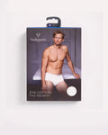 Men's Cotton Executive Briefs x 2 (2213) - White