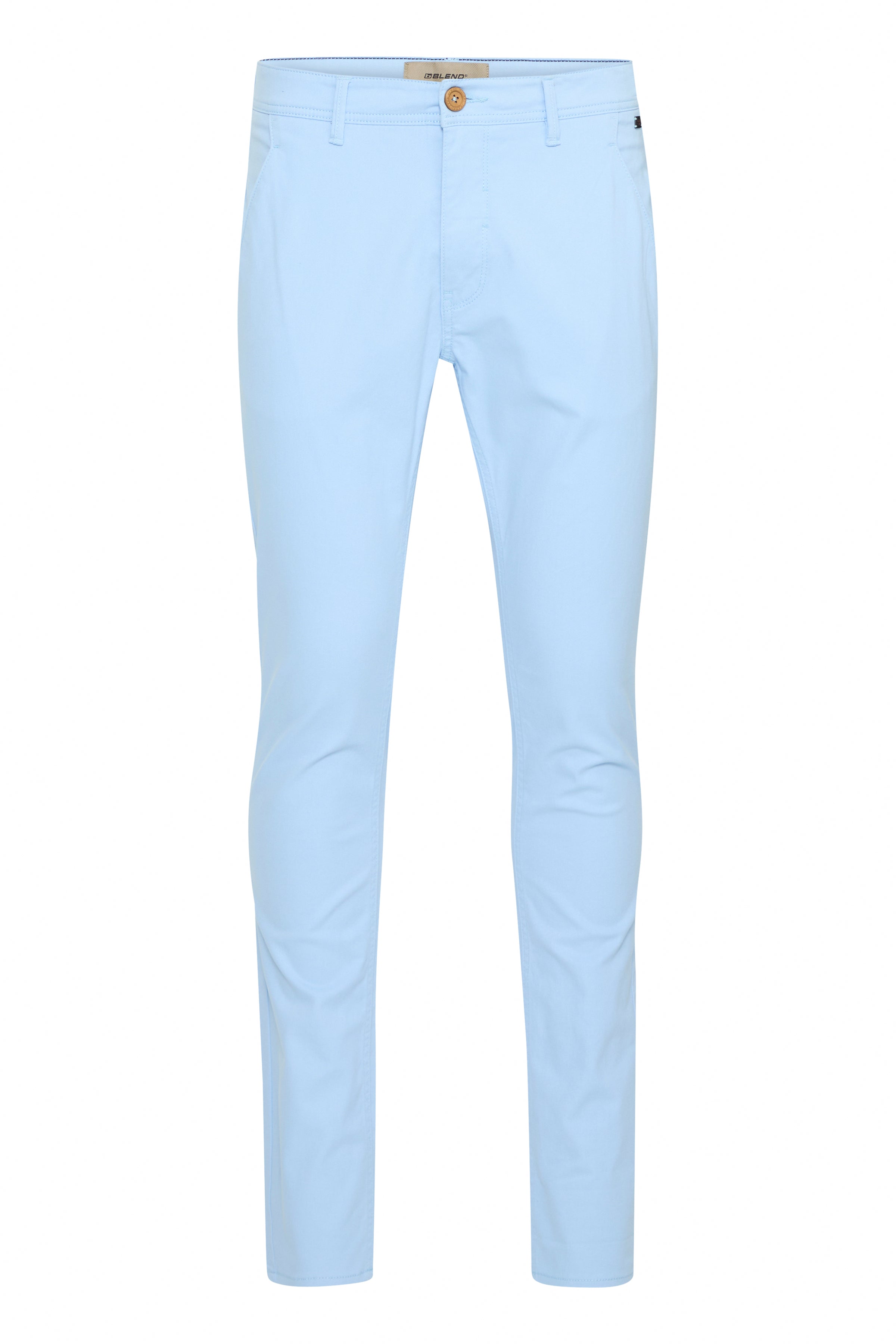 Stretch Slim Chinos - Bluebell