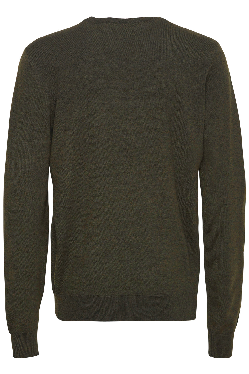 Super-soft Knitted Crew-Neck - Olive Green