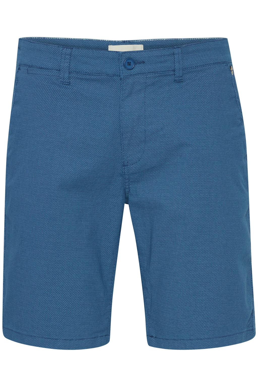 Woven Design Cotton Shorts - Navy